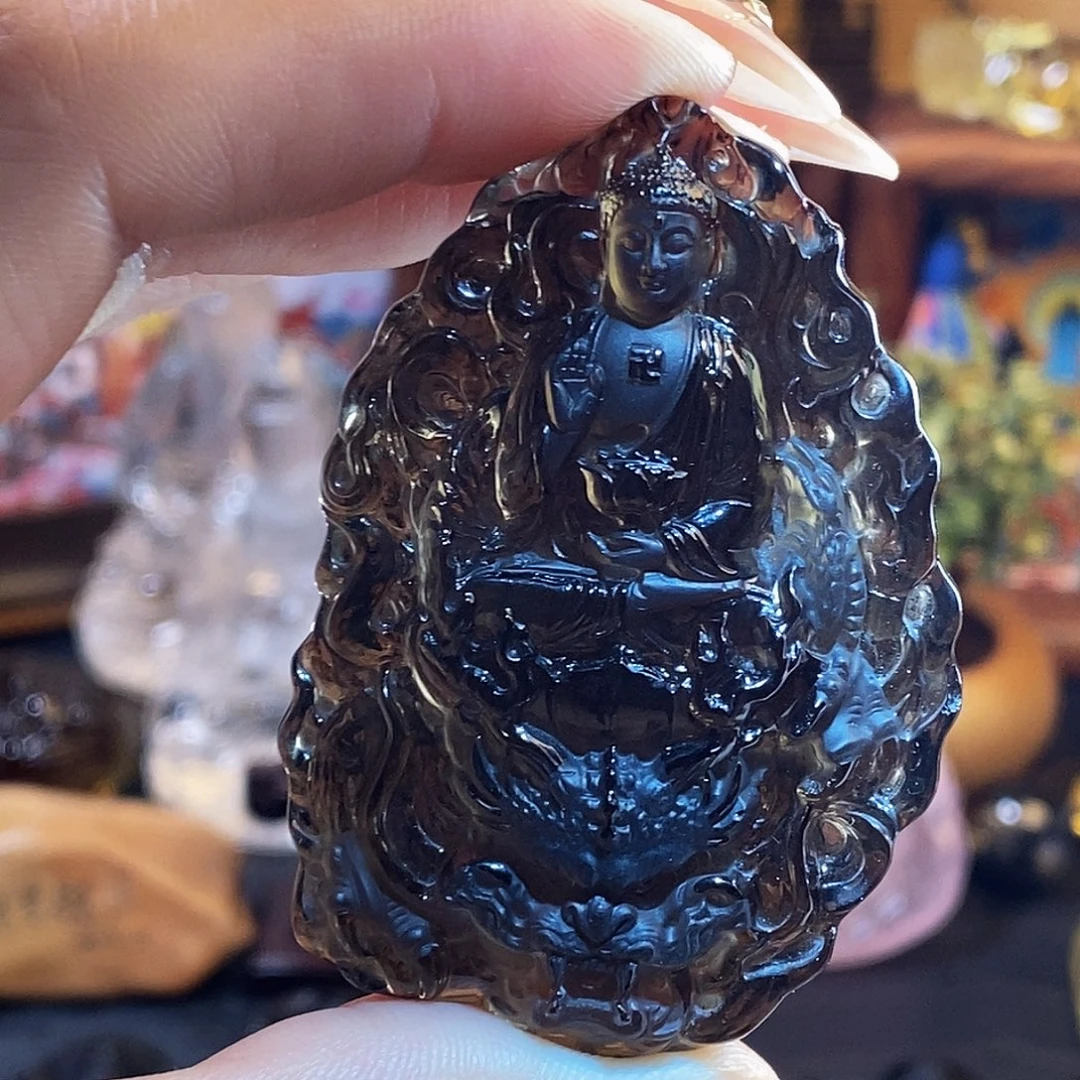 小***坏水晶颈饰未镶嵌吊坠
