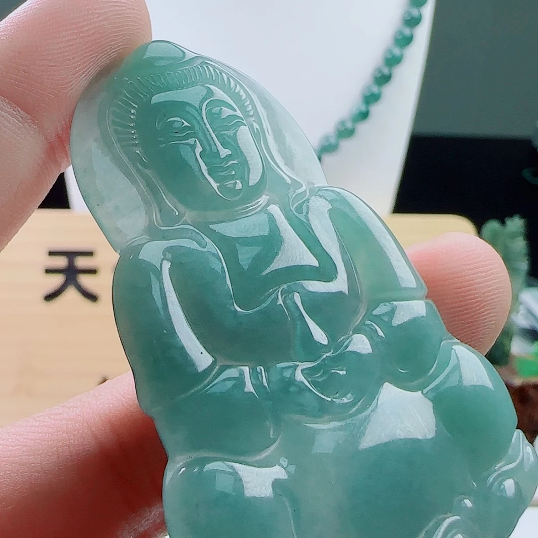 翡翠未镶嵌颈饰11111