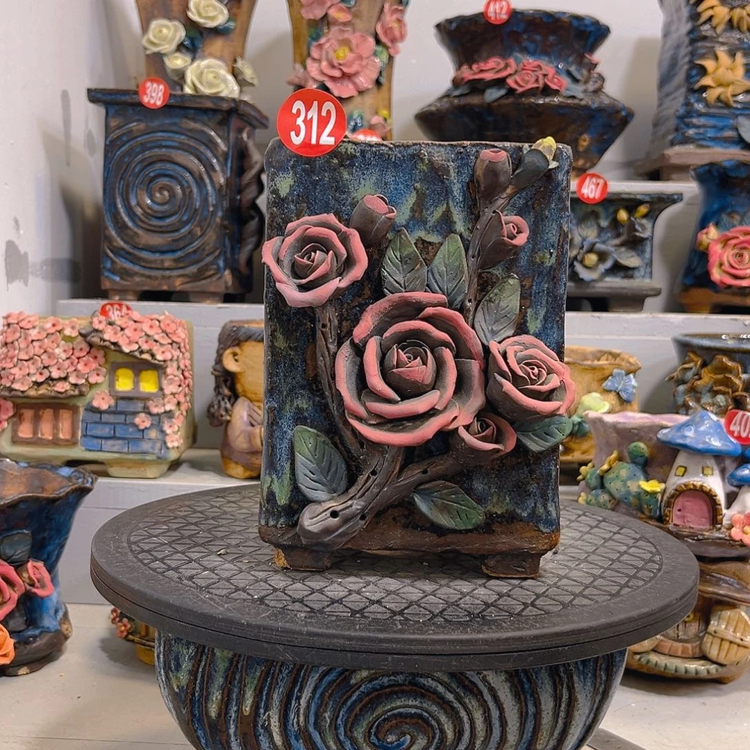 微瑕312 号陶然花器厂家直销