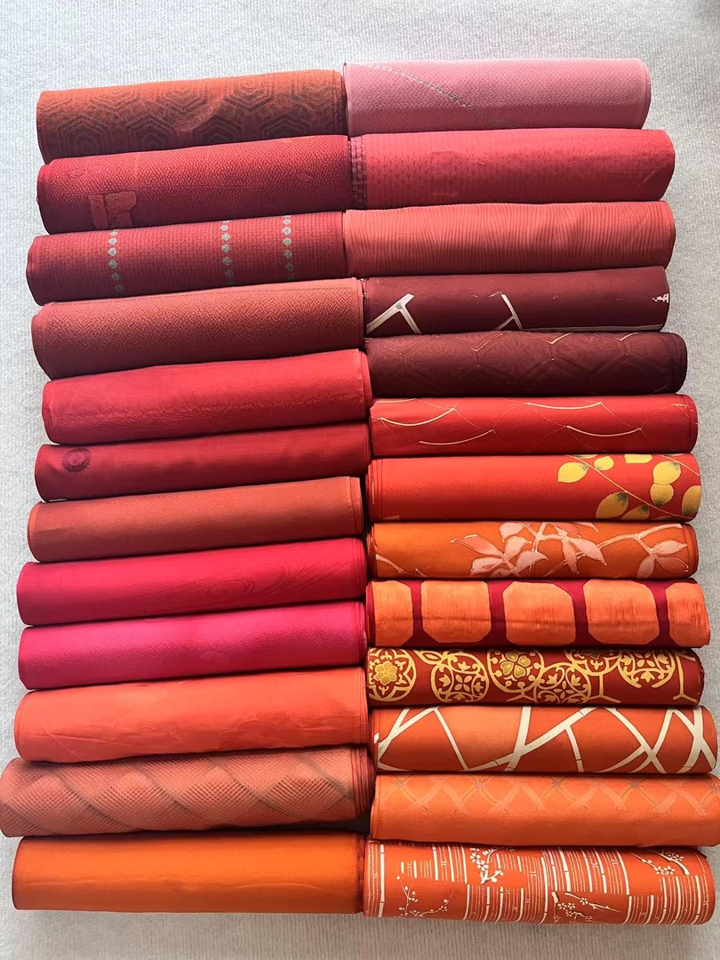 正绢桑蚕丝面料    中古品整卷默认微瑕    不支持七天无理由退换