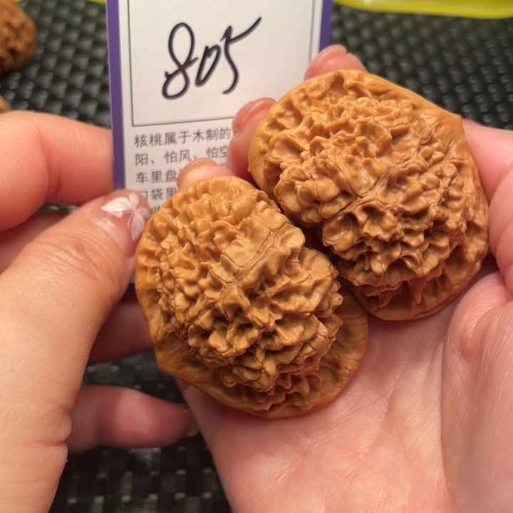 文玩核桃把件53官帽805