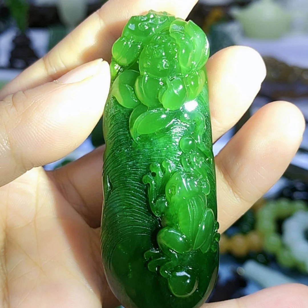 【闪购商品】未镶嵌和田玉（碧玉）挂件