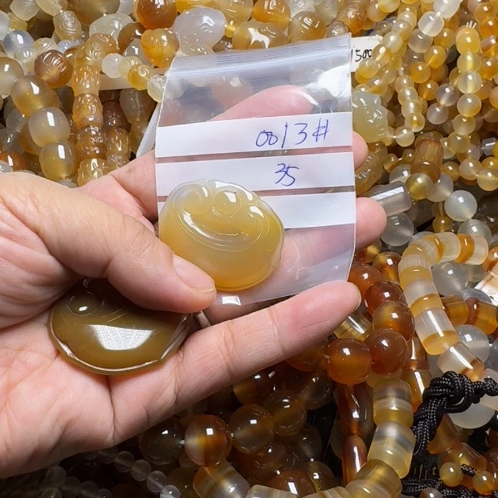 玛瑙/玉髓颈饰未镶嵌踏*0013