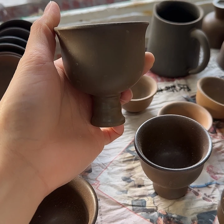 紫砂茶壶坭兴陶龙窑柴烧大寺