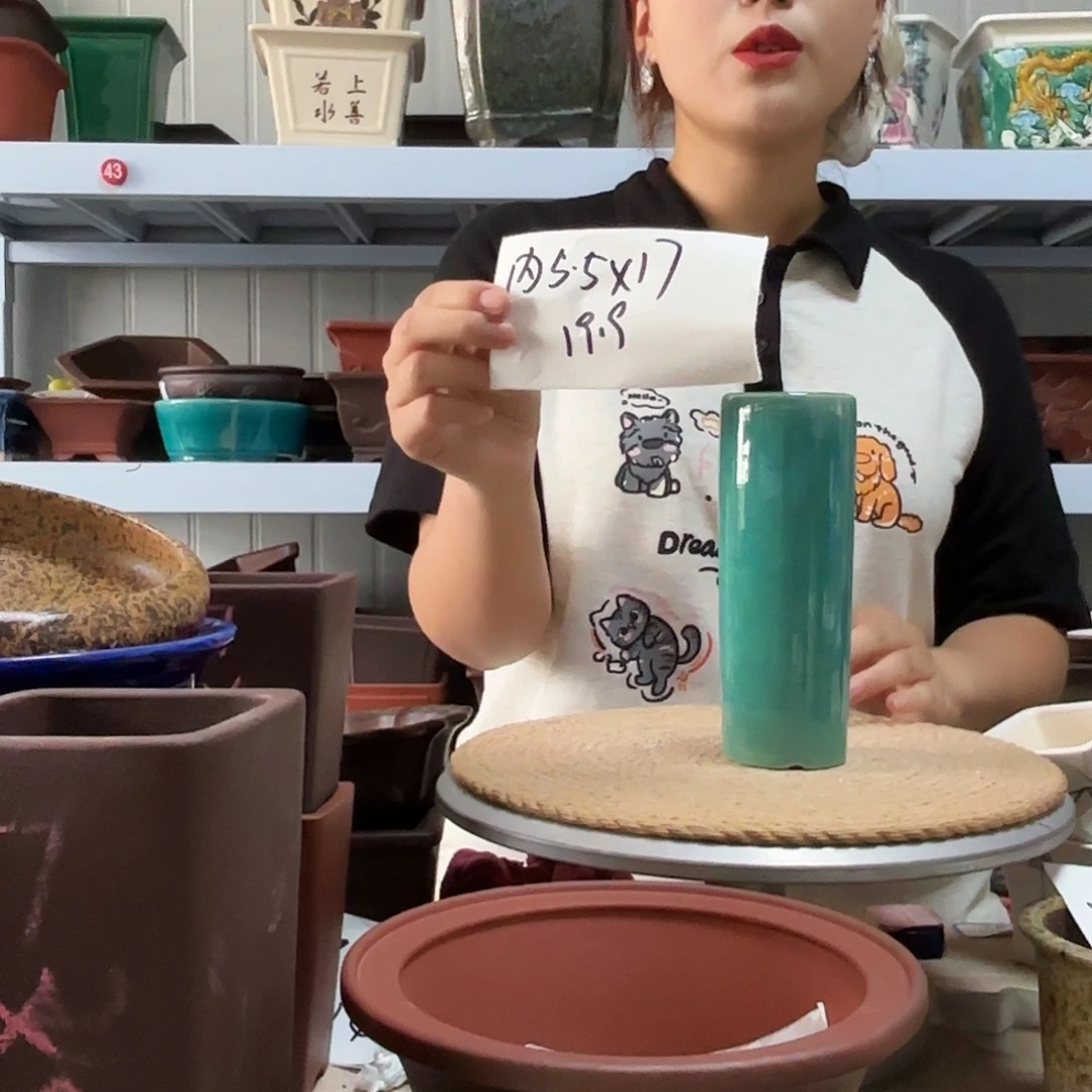 紫砂花盆宜兴紫荆