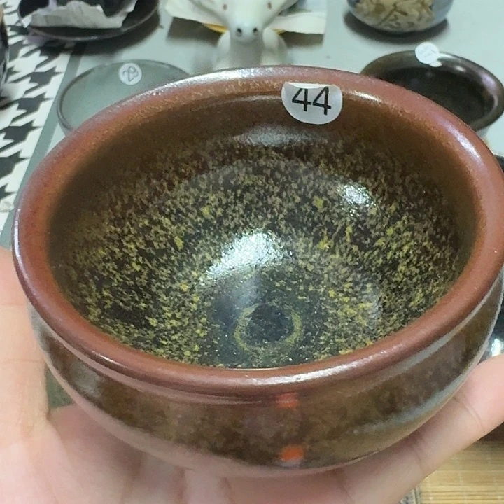 茶盏44 坚记茶盏摆件