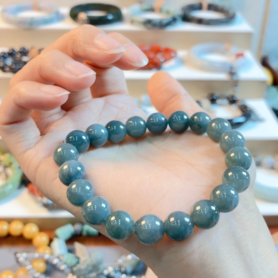 翡翠未镶嵌手链手串