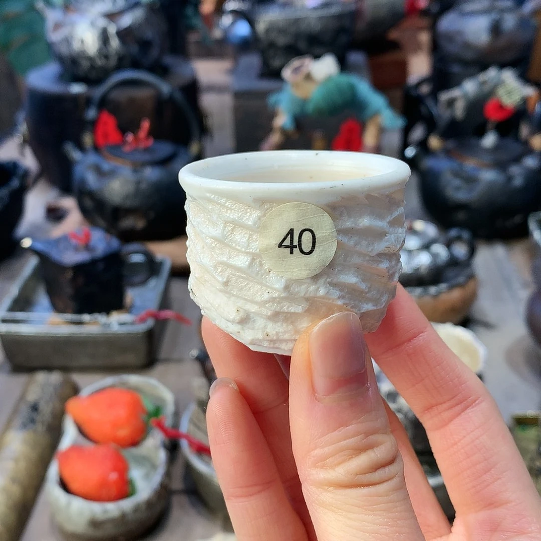 特价福利 手工玉泥杯