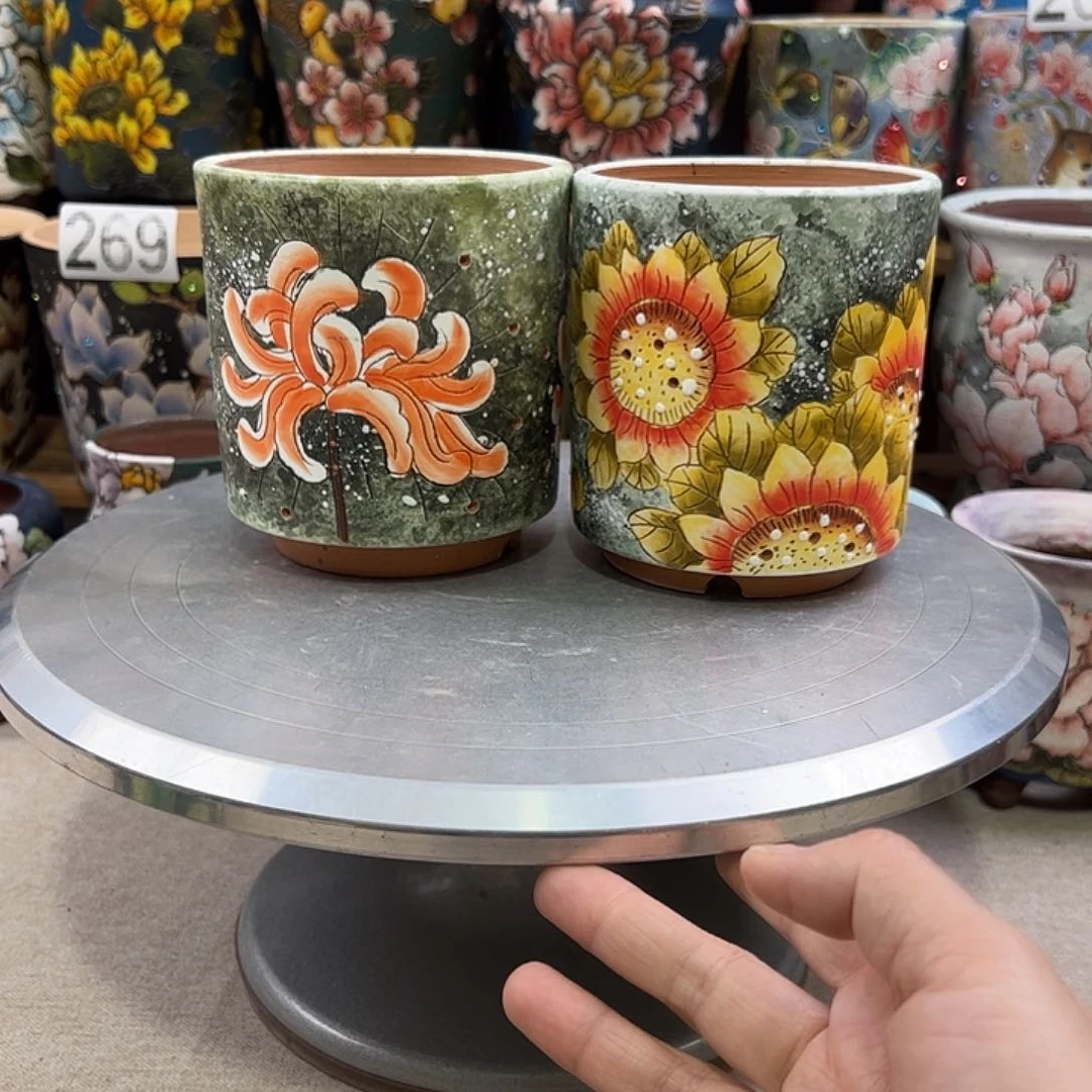 景德镇陶瓷花盆M*·景德镇陶瓷花盆