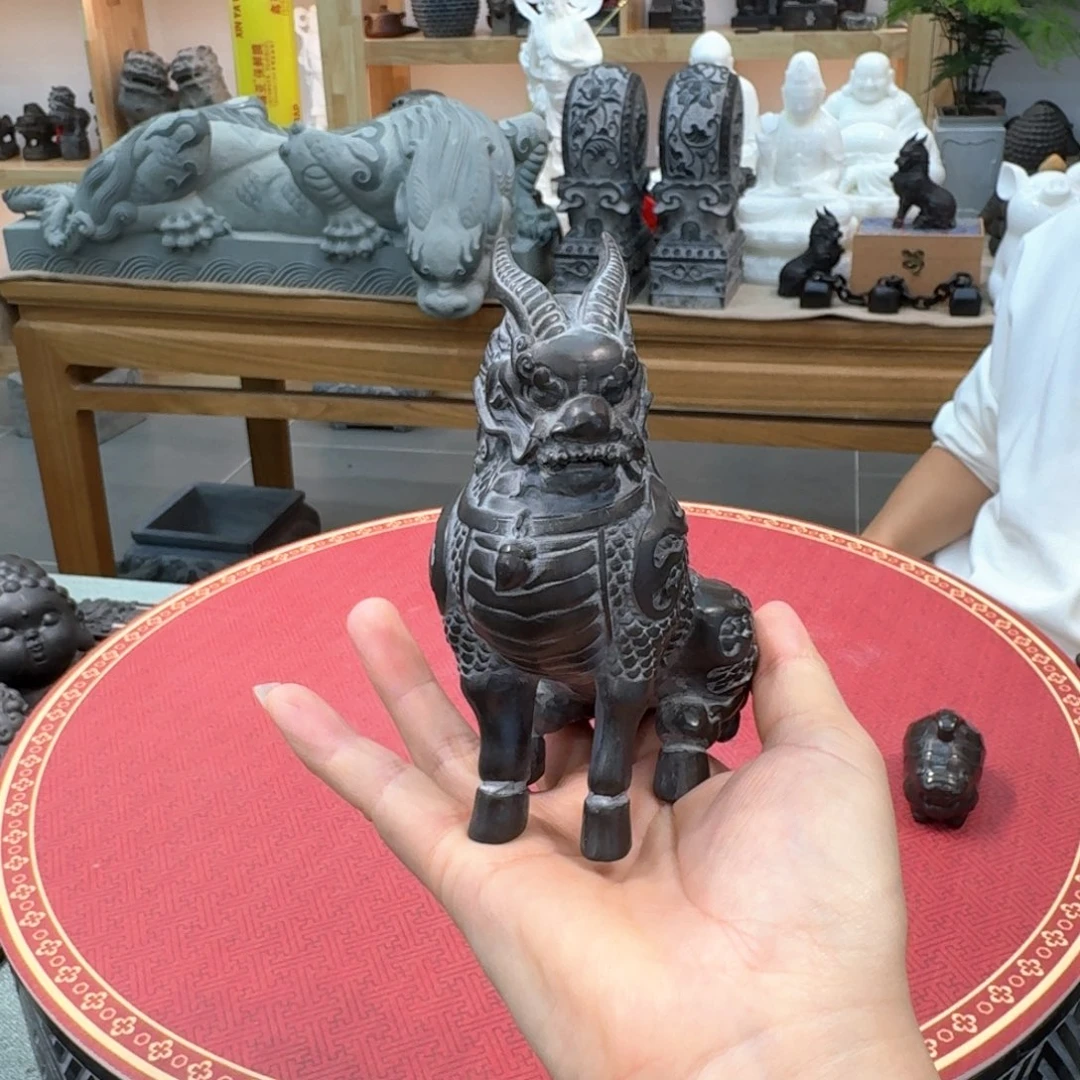 西安石晋錾石雕手工雕刻摆件