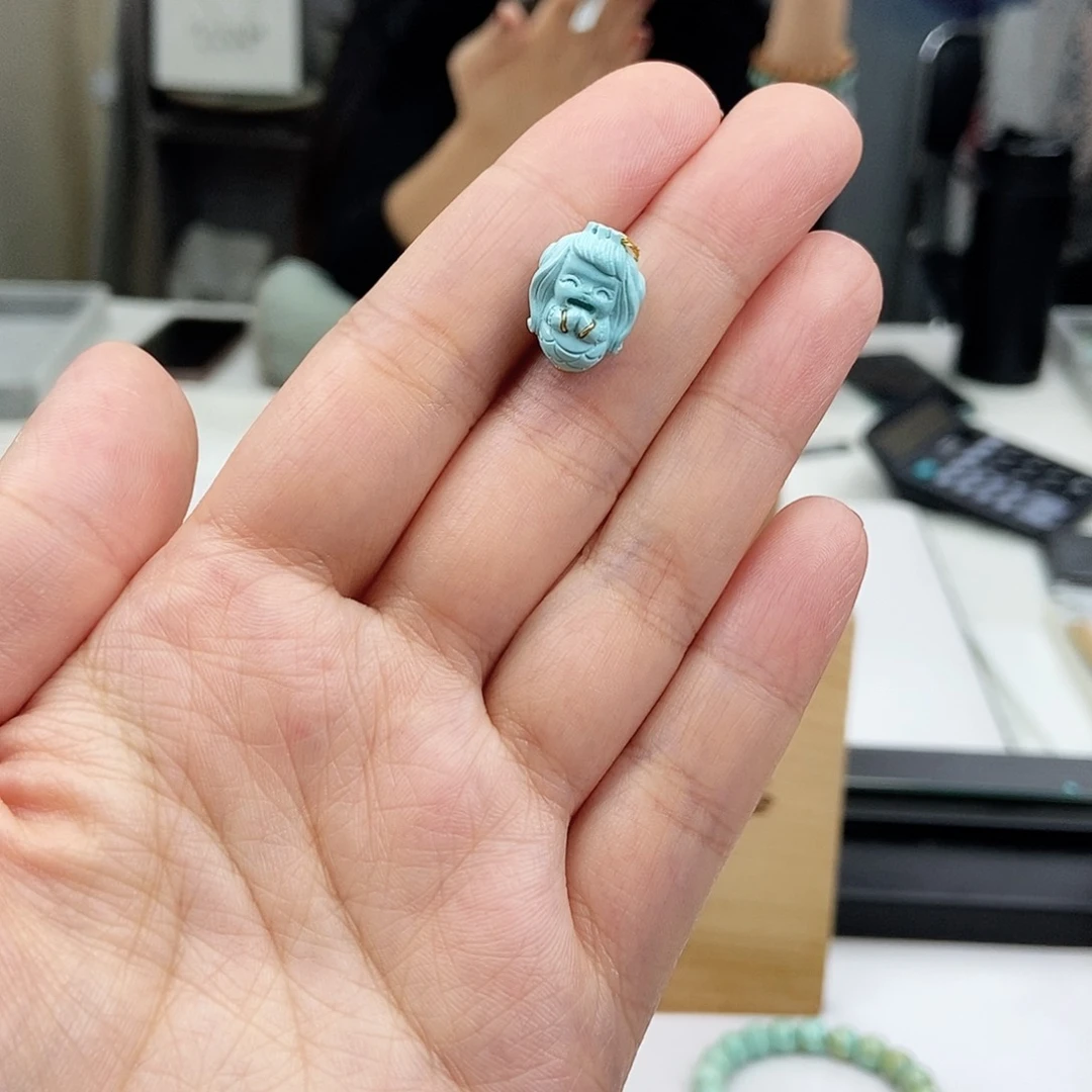 未镶嵌绿松石珠宝奇石