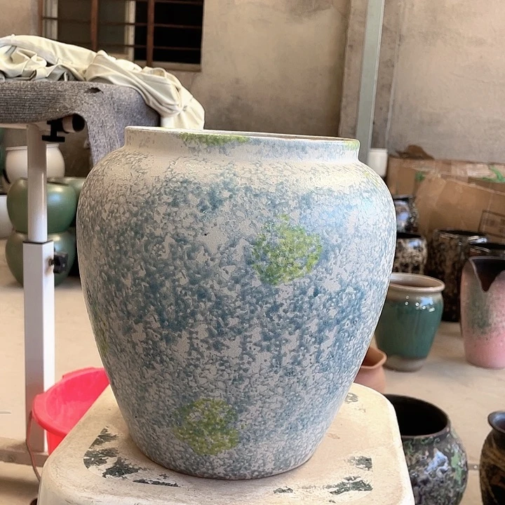 紫砂花盆正品口17高27。z z z z