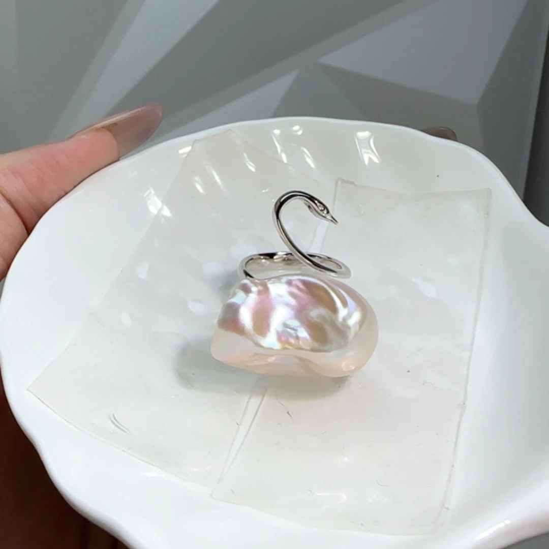 淡水珍珠未镶嵌戒指