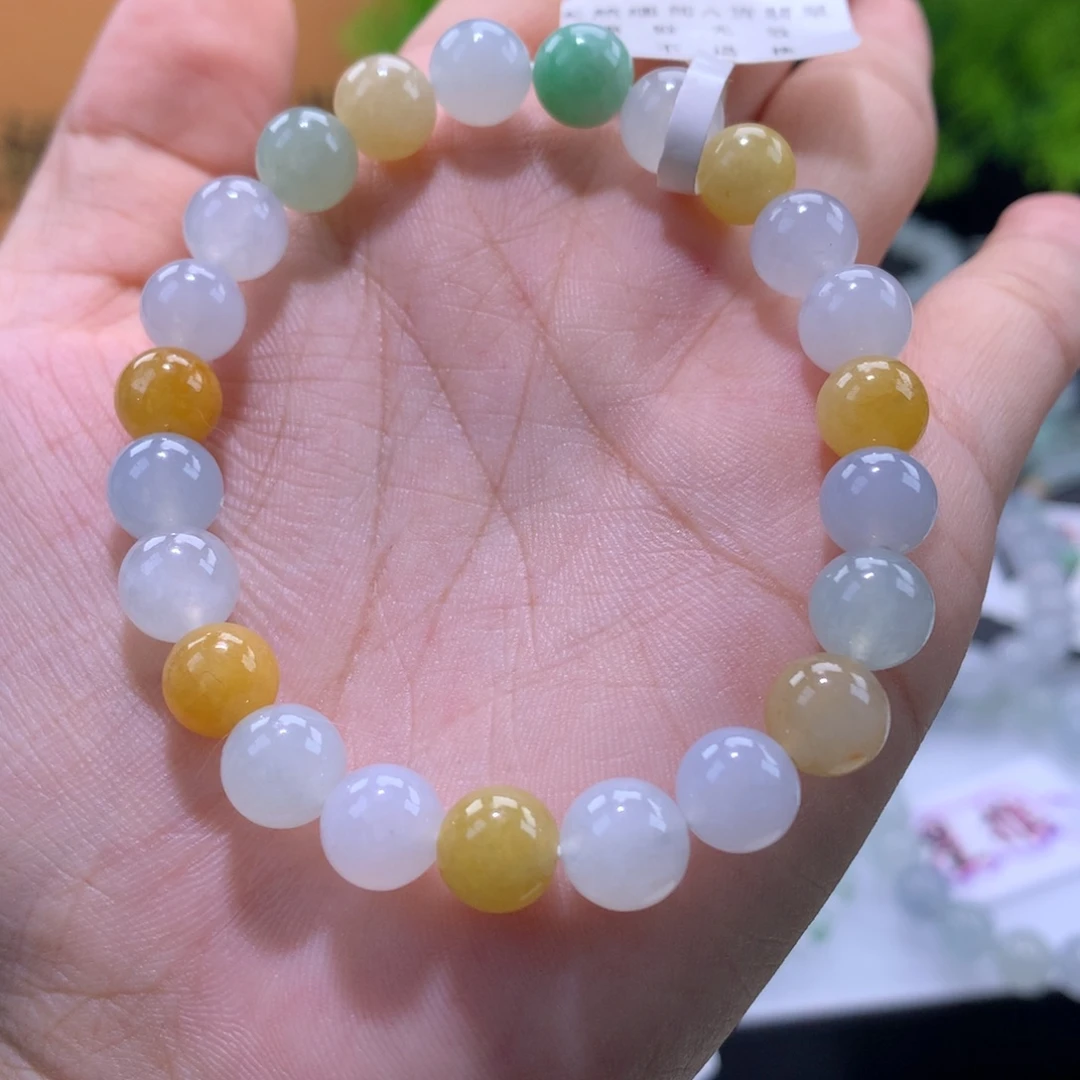 翡翠未镶嵌手链卡8