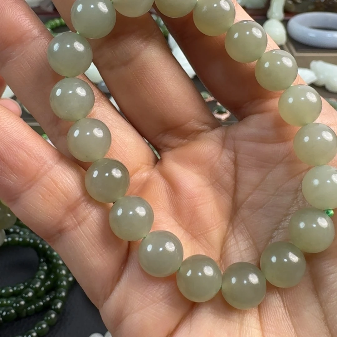 未镶嵌手串和田玉