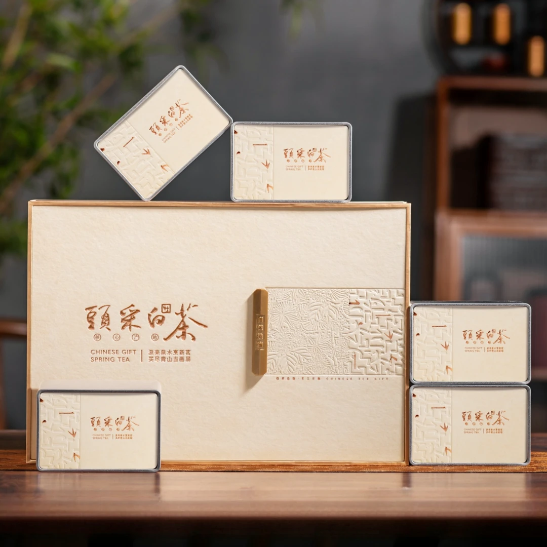 【安吉原产地白茶半斤礼盒装ATJ】2025特级安吉核心产区白茶送礼茶