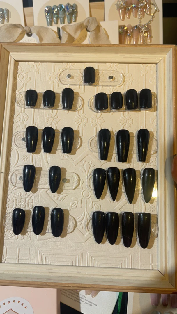 桃加纯手工穿戴甲 粉丝团福利专拍链接 下单备注码数 随机发放