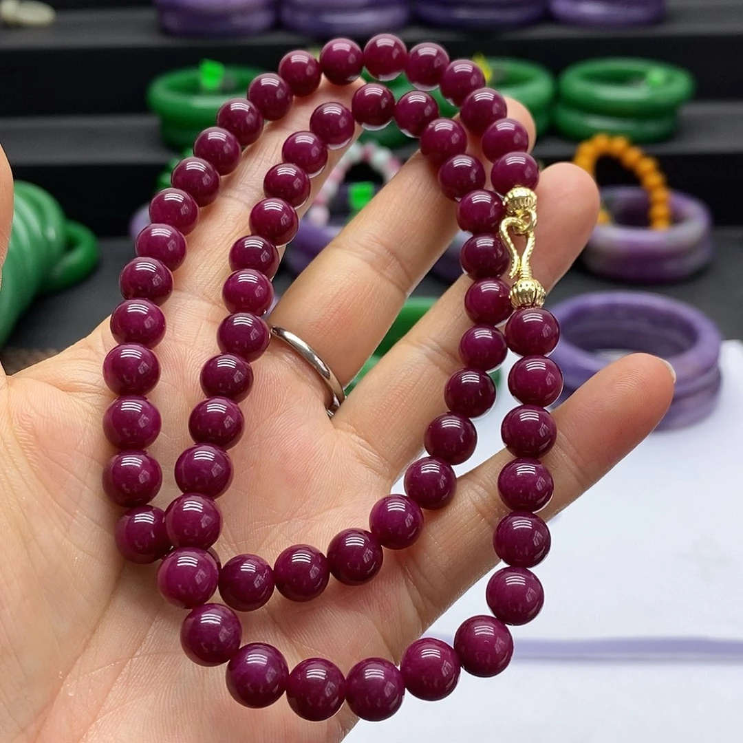 项链未镶嵌石英质玉