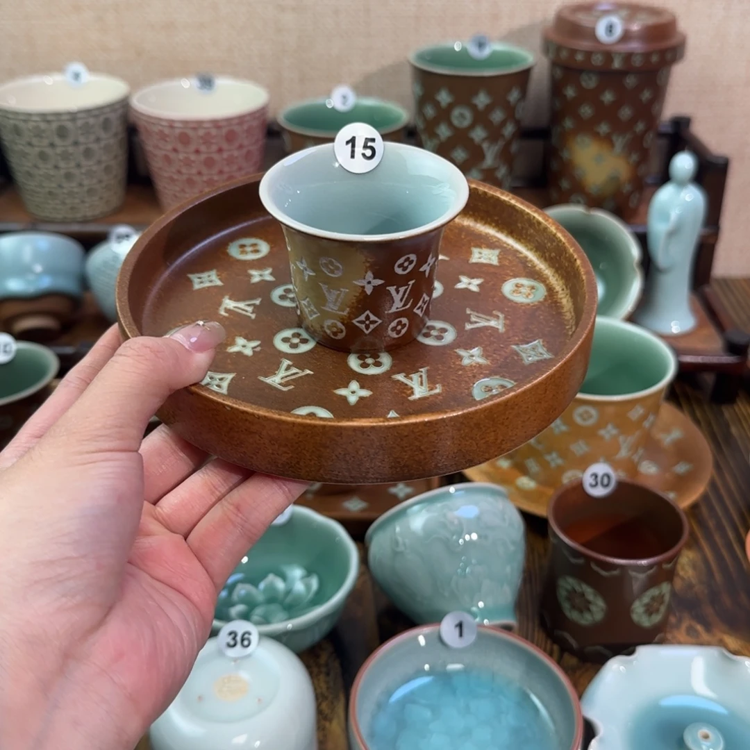 老***奢龙泉青瓷小满青瓷