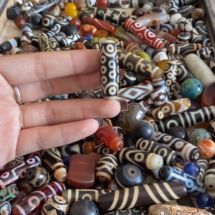 玛瑙/玉髓颈饰足银镀金镶嵌127