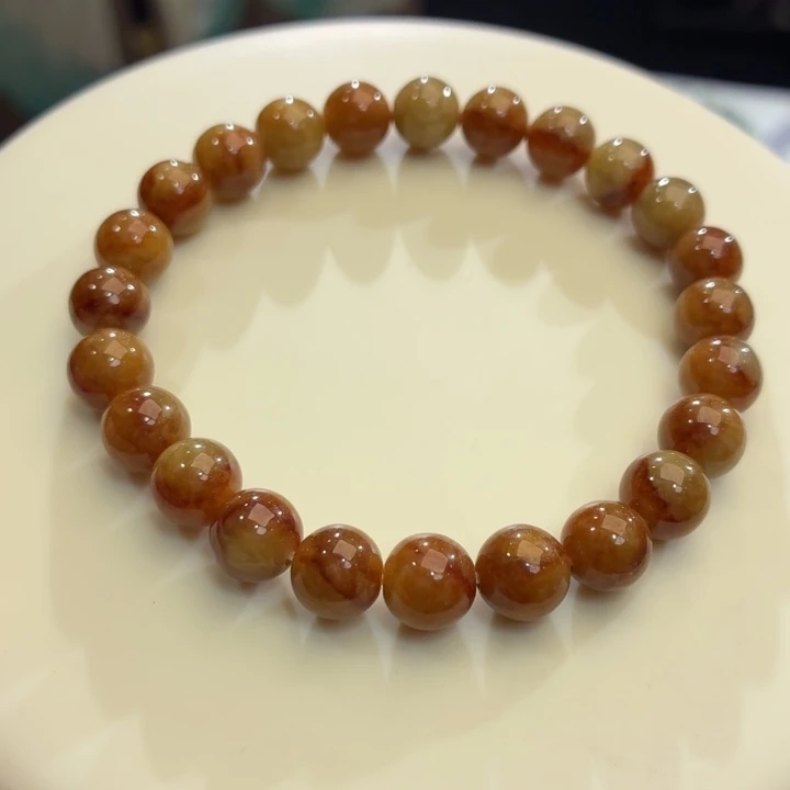 翡翠未镶嵌手链卡8福利款