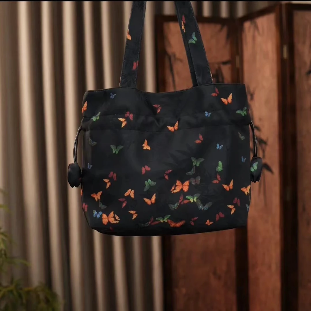 蝴蝶单肩包大容量时尚单肩包32*39