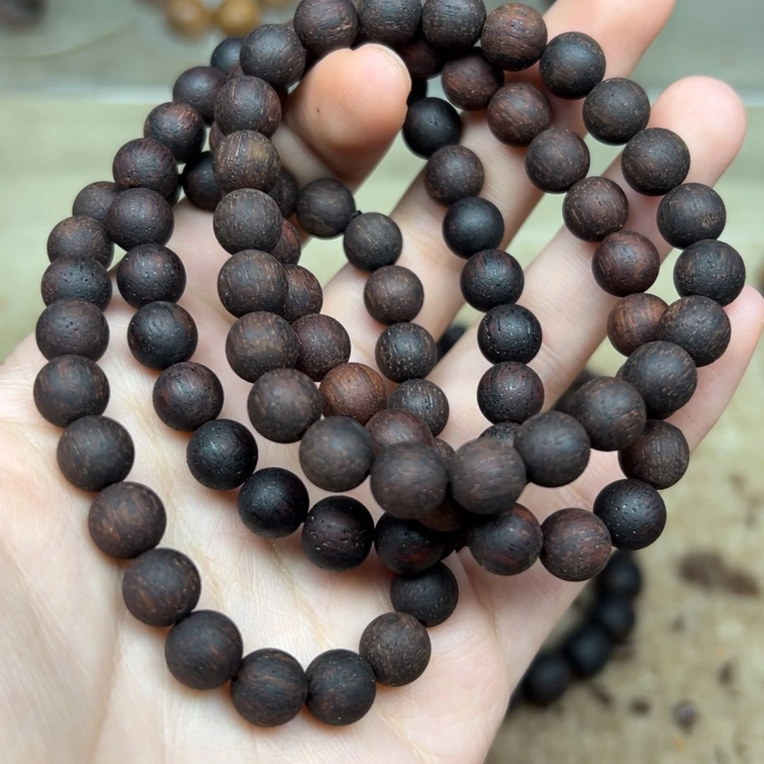 木降真香08圆珠紫红油