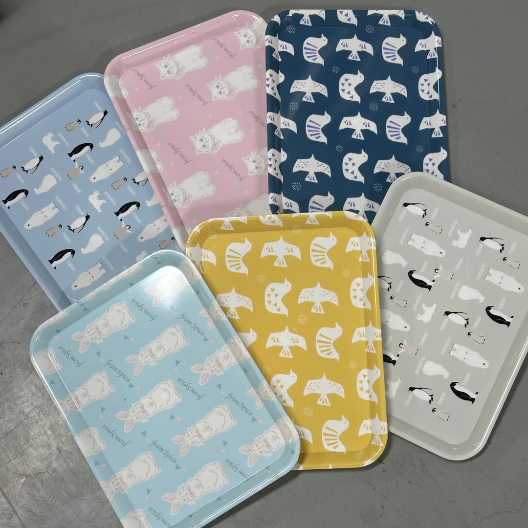 图二微瑕 轻微味道 高品质托盘24.7*33*1.7cm