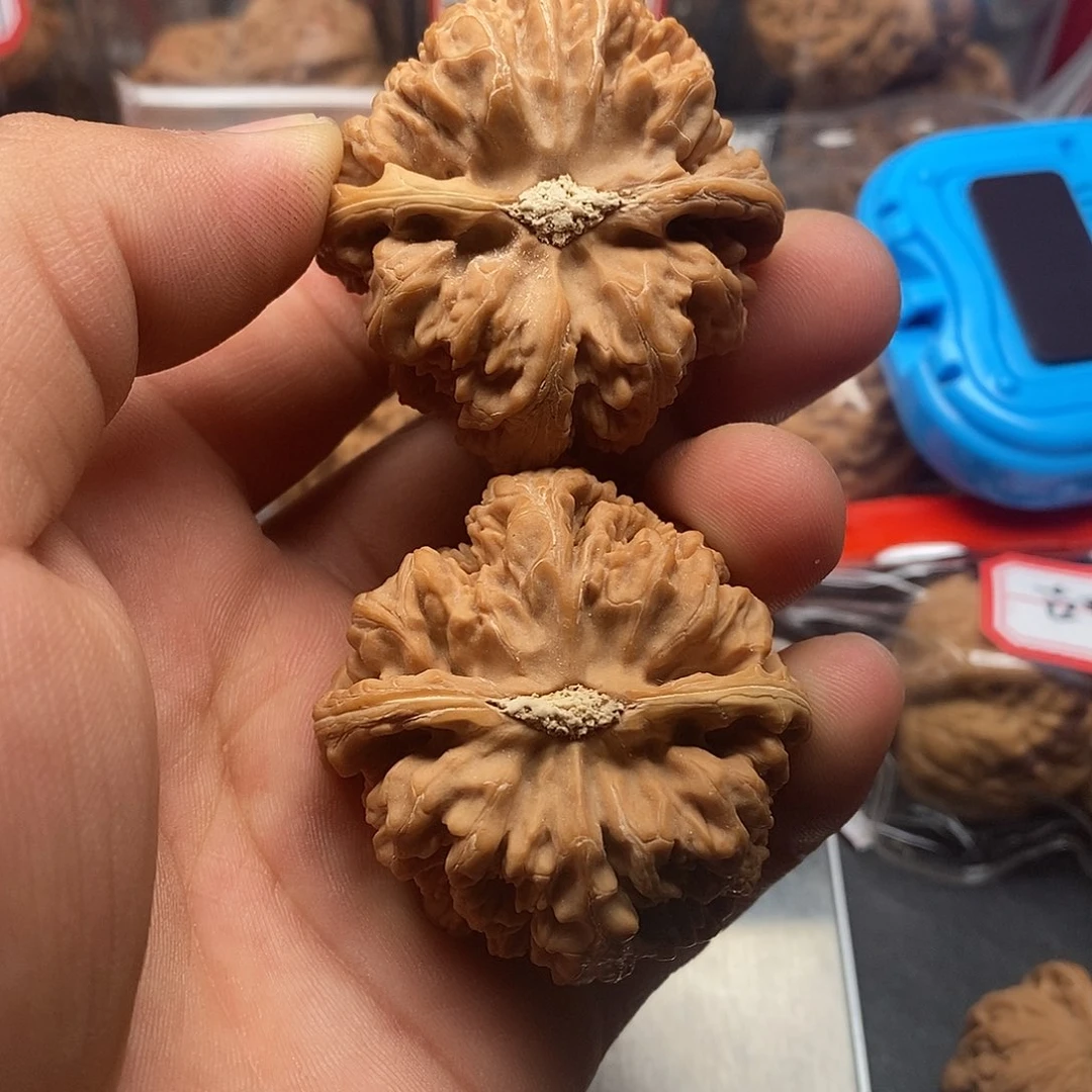 文玩核桃把件聚**育粗筋46