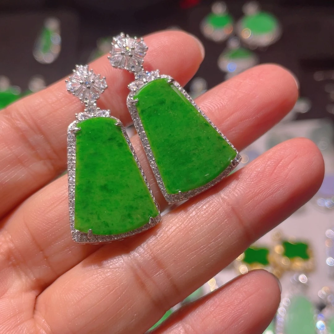 翡翠颈饰银S925镶嵌?***?精品