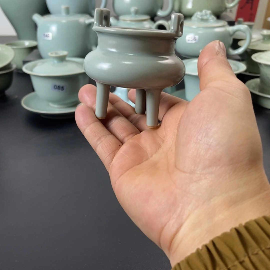 瑕品仿古釉窑变香炉