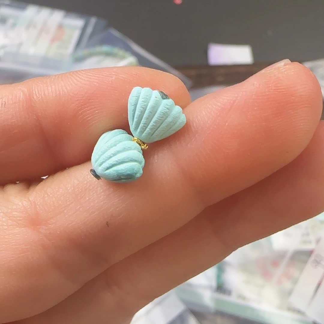 绿松石珠宝半成品未镶嵌