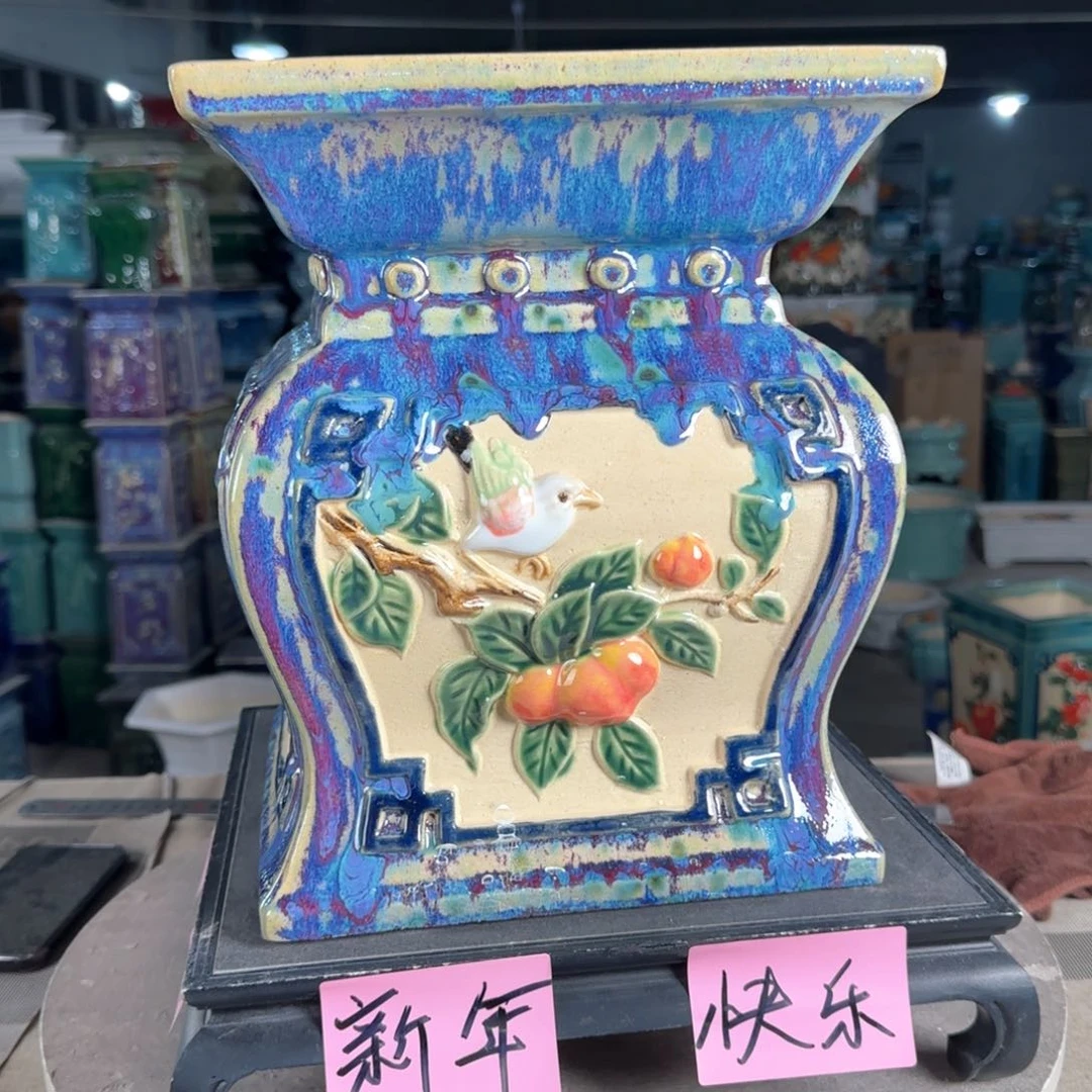 一风堂石湾花盆。微瑕948