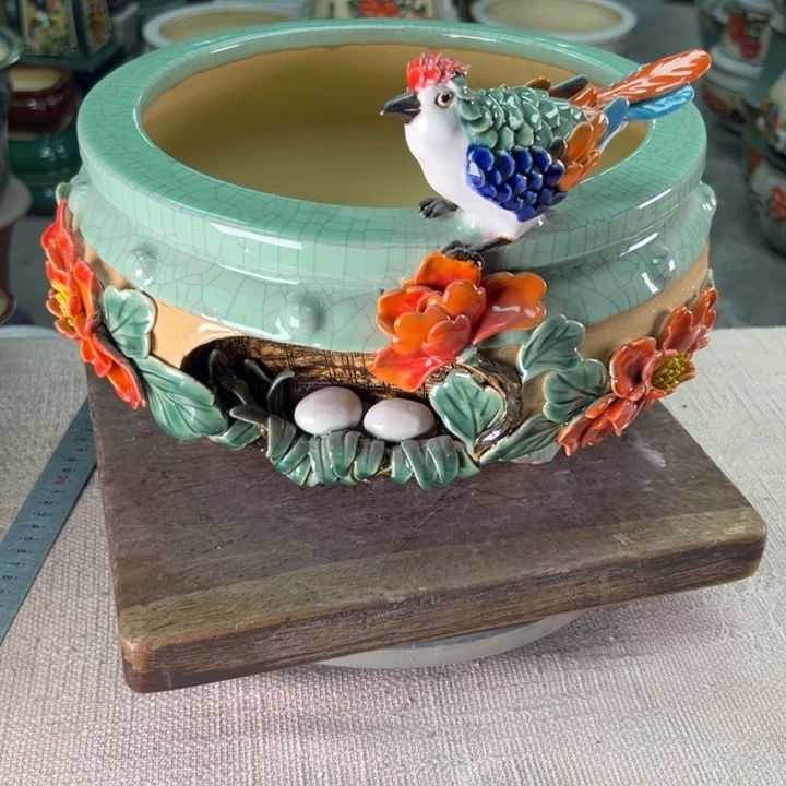 泳坤堂石湾盆陶瓷