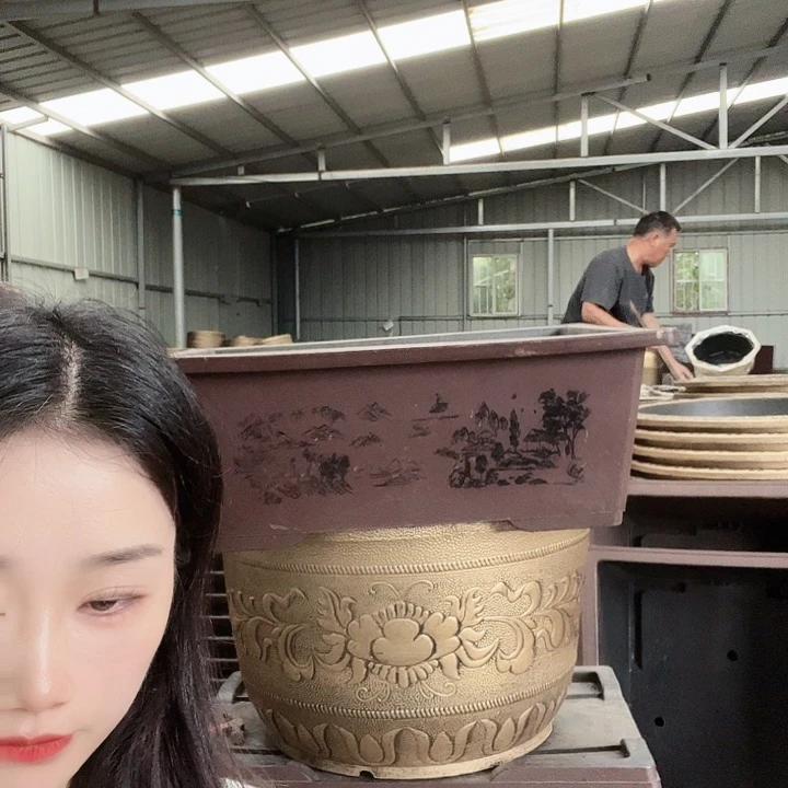 盆景80花盆6个有孔
