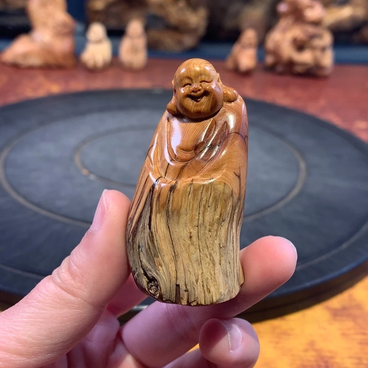 柏木（崖柏）根雕摆件