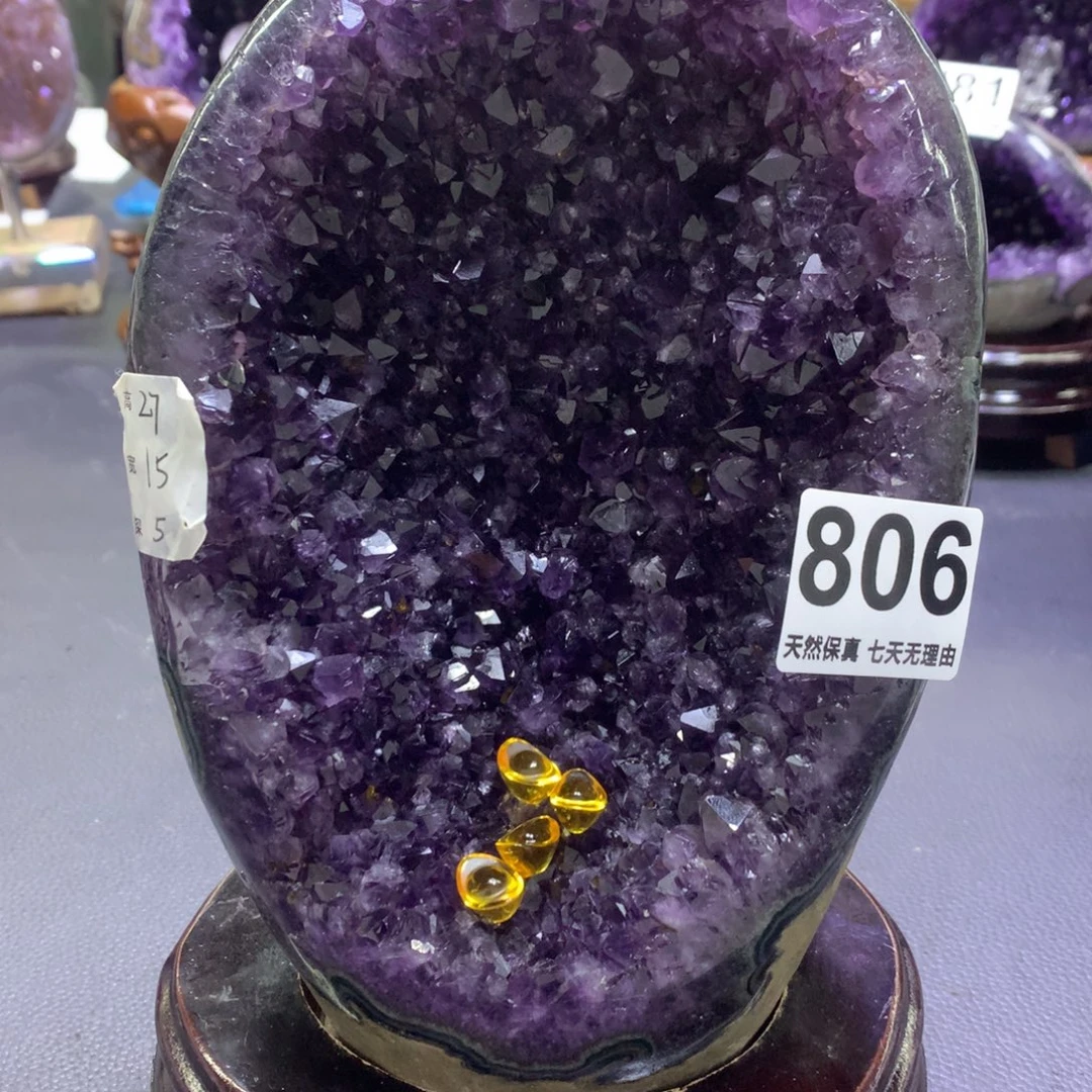 未镶嵌水晶摆件水晶