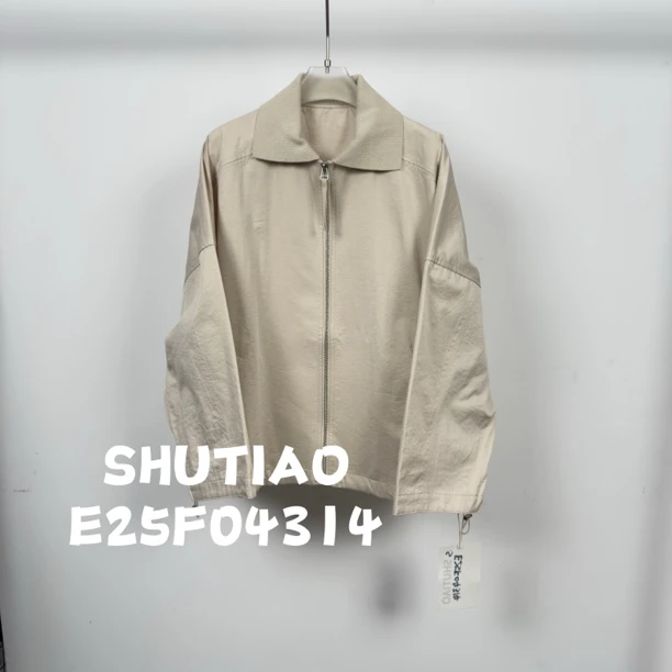【SHUTIAO】2025夏季：新款小众设计款外套E25F04314