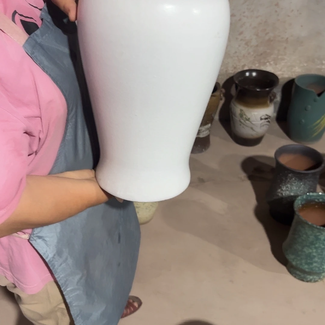 紫砂花盆口18高31