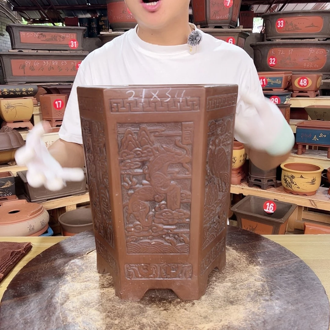 紫砂花盆工厂直发