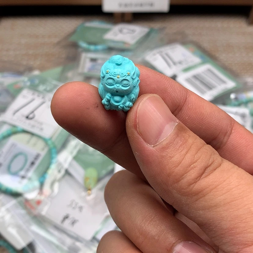 【闪购商品】绿松石未镶嵌颈饰14