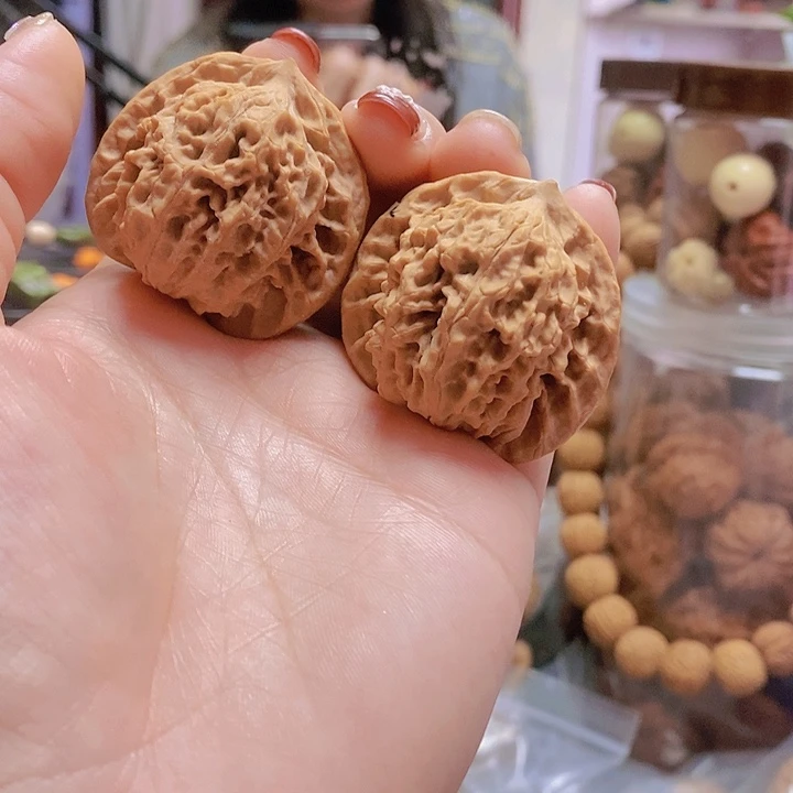 【闪购商品】文玩核桃把件41.5老款狮子头