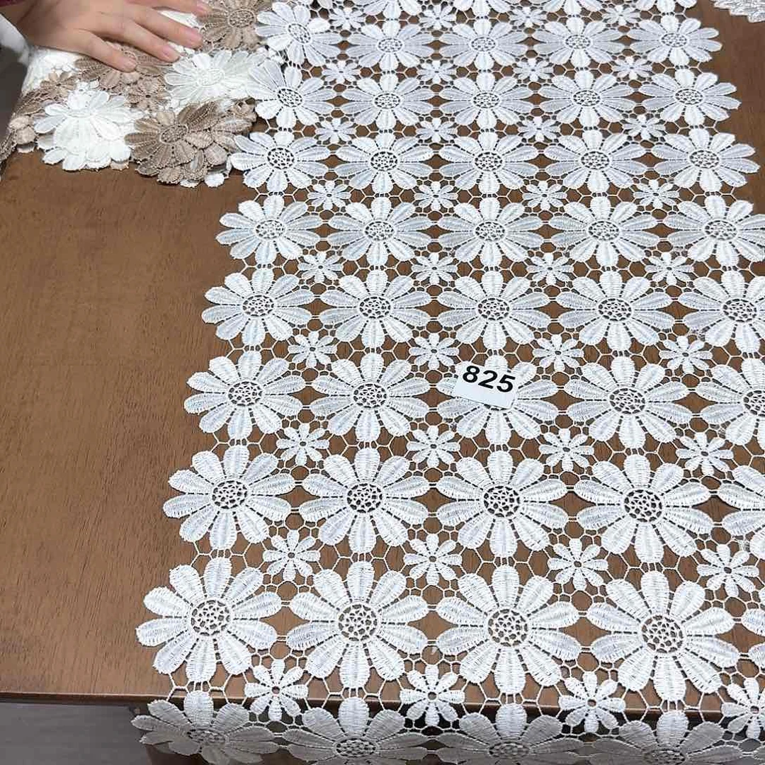 825号 40*86厘米洋甘菊白色