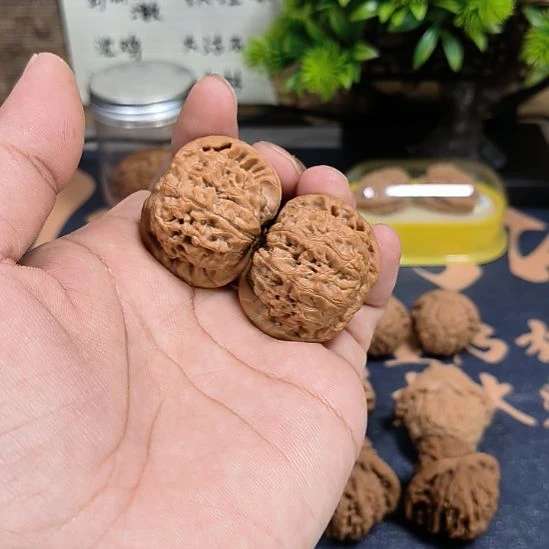 把件文玩核桃38尺核王，全品无修