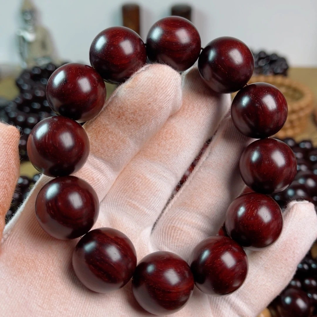 小叶紫檀手串/手链2.0高油密鳞底材质细腻