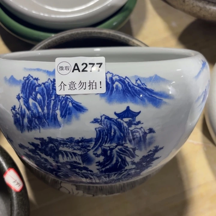 陶瓷鱼缸微瑕尺寸24-13