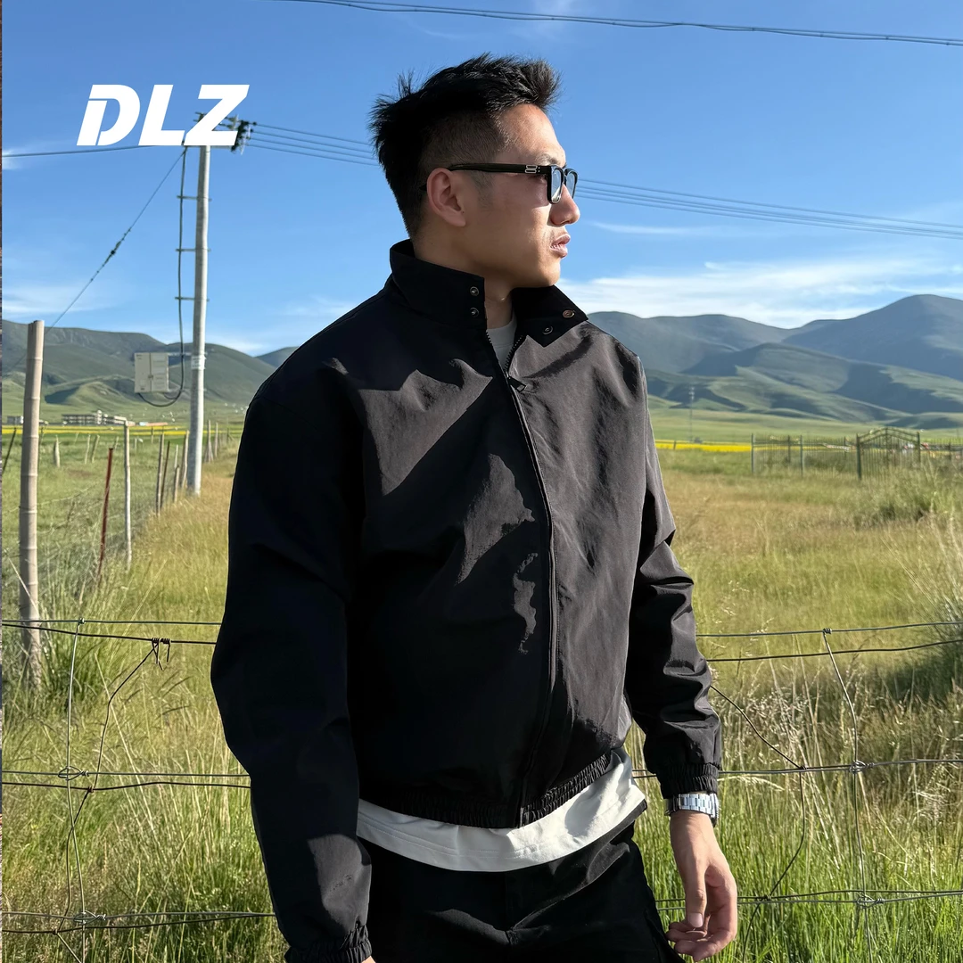 【DLZ上新】“三防哈灵顿”显肩宽外套挺括美式硬核休闲夹克