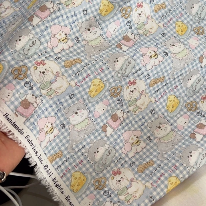 棉一米价纯棉8安帆布1.5宽果子布艺c
