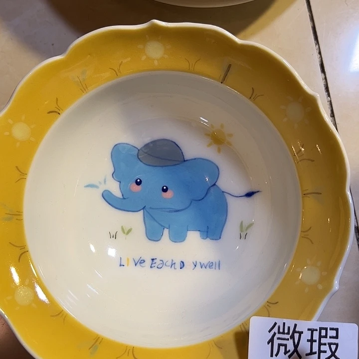 摆件不退不换卡通手绘