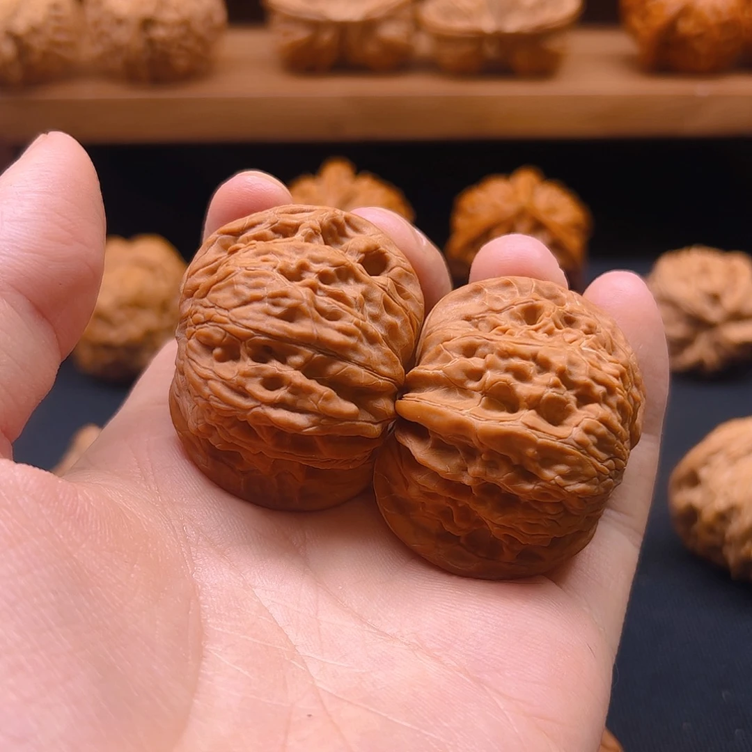 霸***呗把件核桃蝴蝶对歪43全品